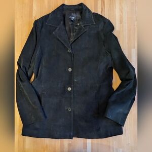 Women’s Just Jeans black Suede jacket size 16